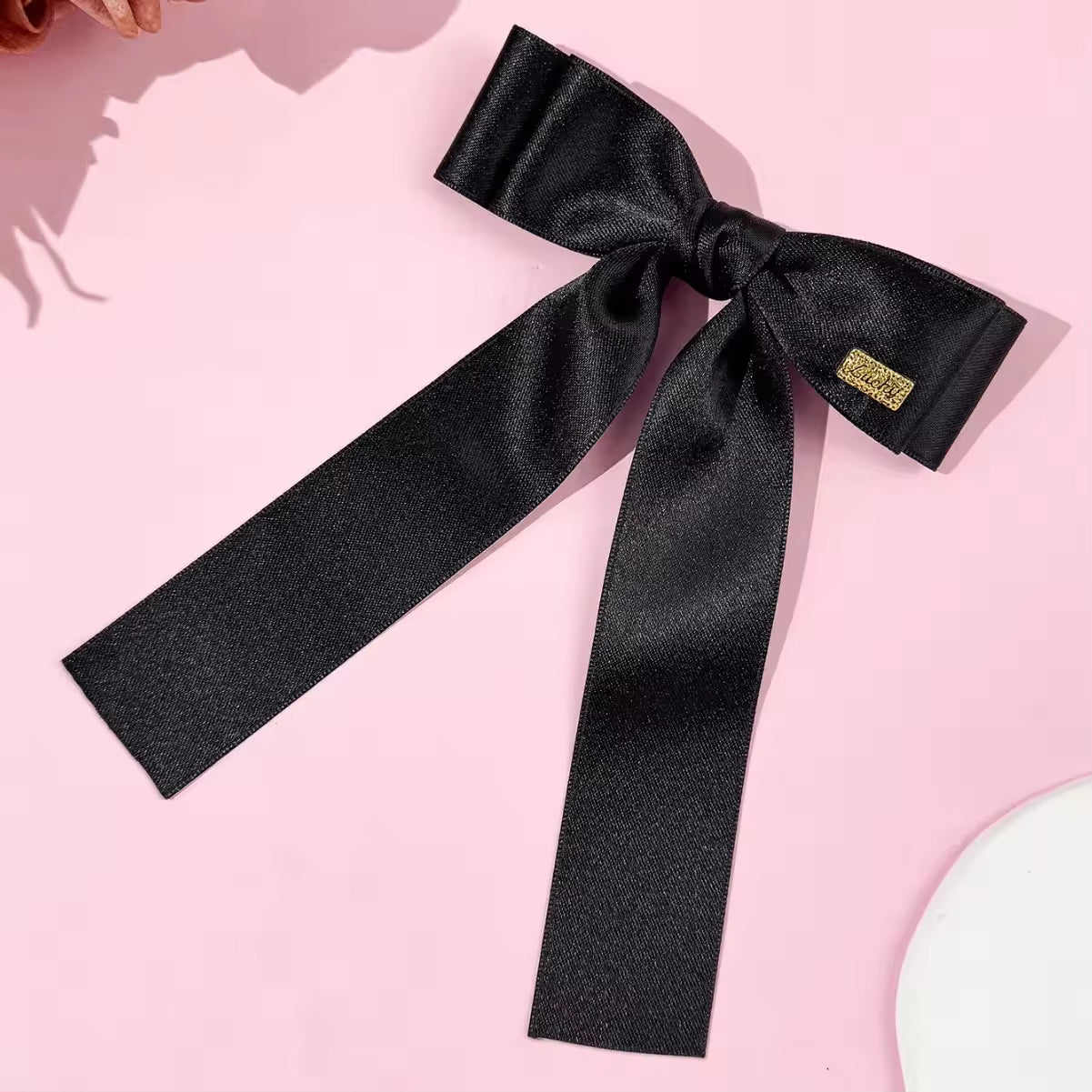 Elegant Long Bow Hair Clip