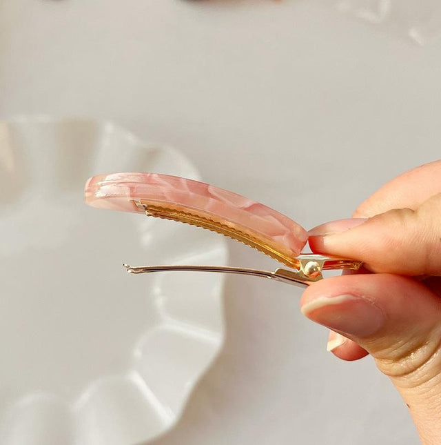 No-Crease Acetate Duckbill Hair Clips