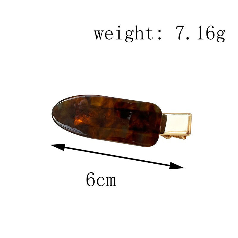 No-Crease Acetate Duckbill Hair Clips