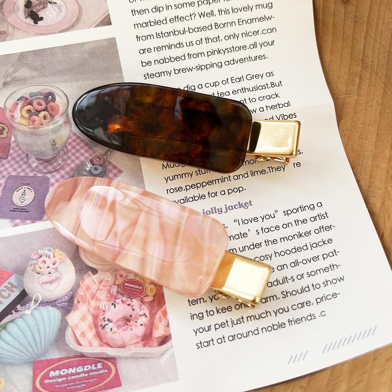 No-Crease Acetate Duckbill Hair Clips