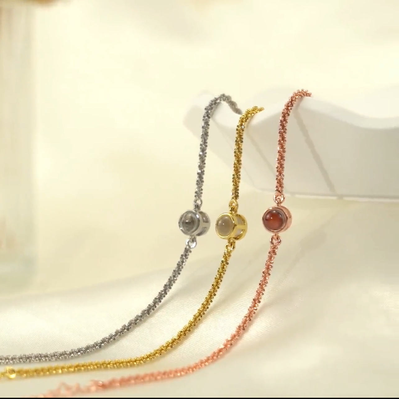 Personalized Photo Projection Bracelet