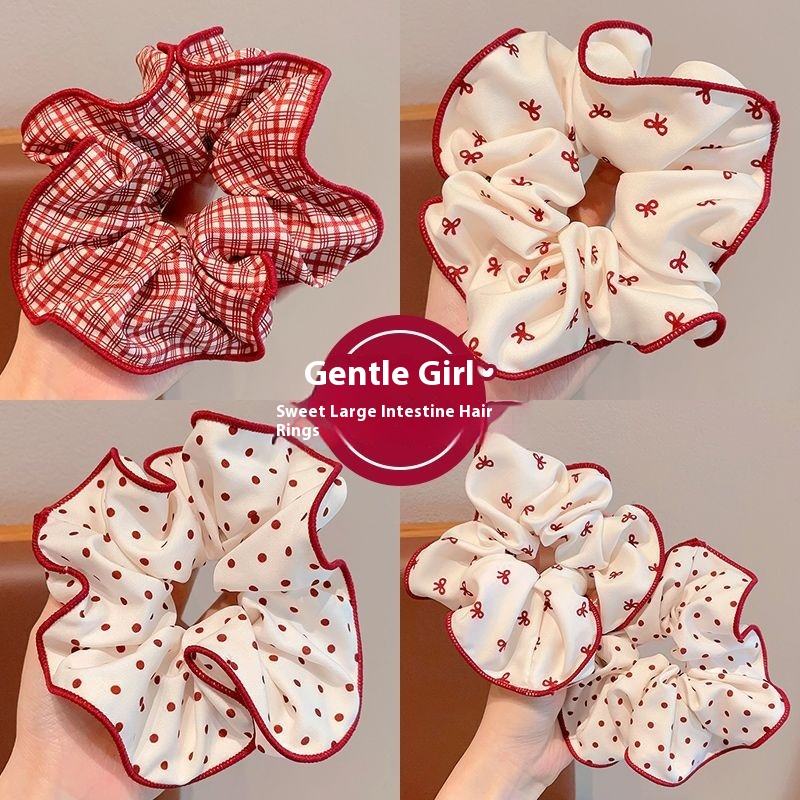 Bow-Knot Fabric Scrunchie