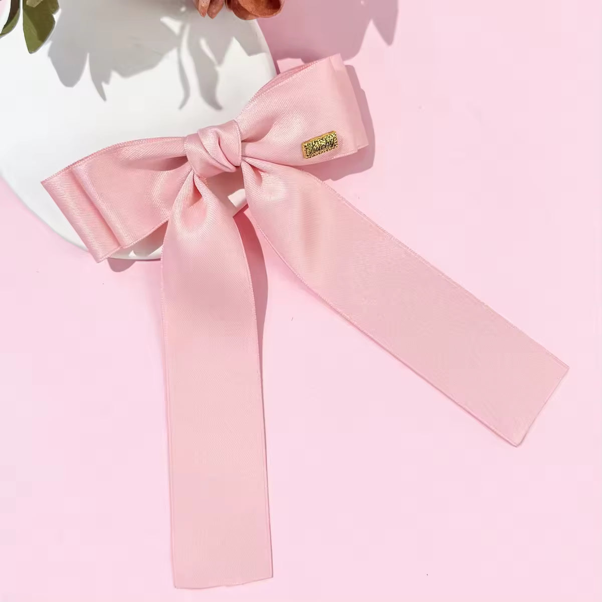 Elegant Long Bow Hair Clip